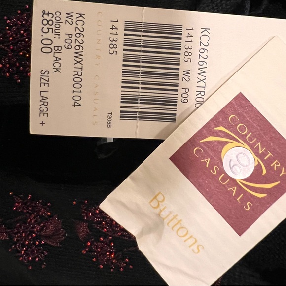 Country Squire Holiday Sweater Size Large - Picture 4 of 4